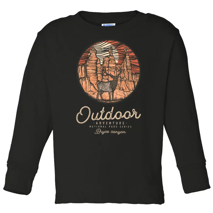 Bryce Canyon National Toddler Long Sleeve Shirt