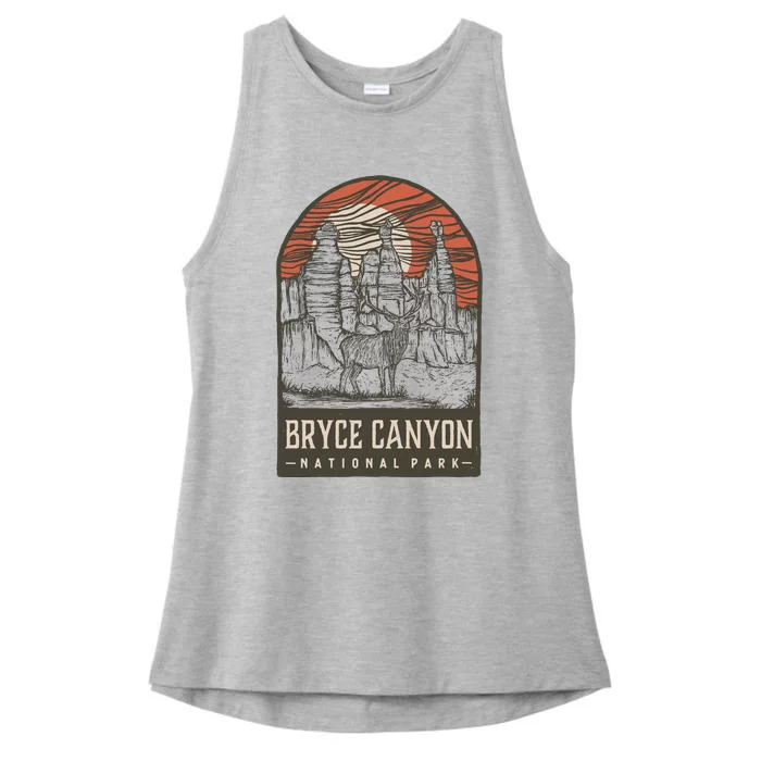 Bryce Canyon National Park Ladies Tri-Blend Wicking Tank