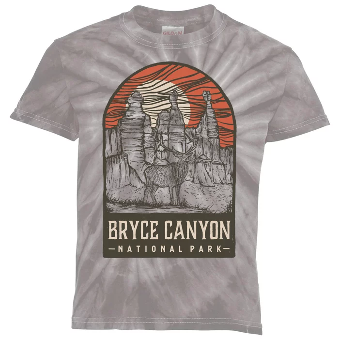 Bryce Canyon National Park Kids Tie-Dye T-Shirt