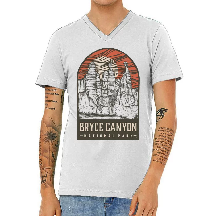 Bryce Canyon National Park V-Neck T-Shirt