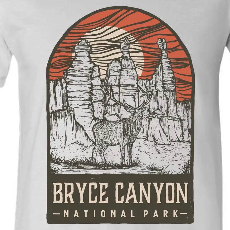 Bryce Canyon National Park V-Neck T-Shirt