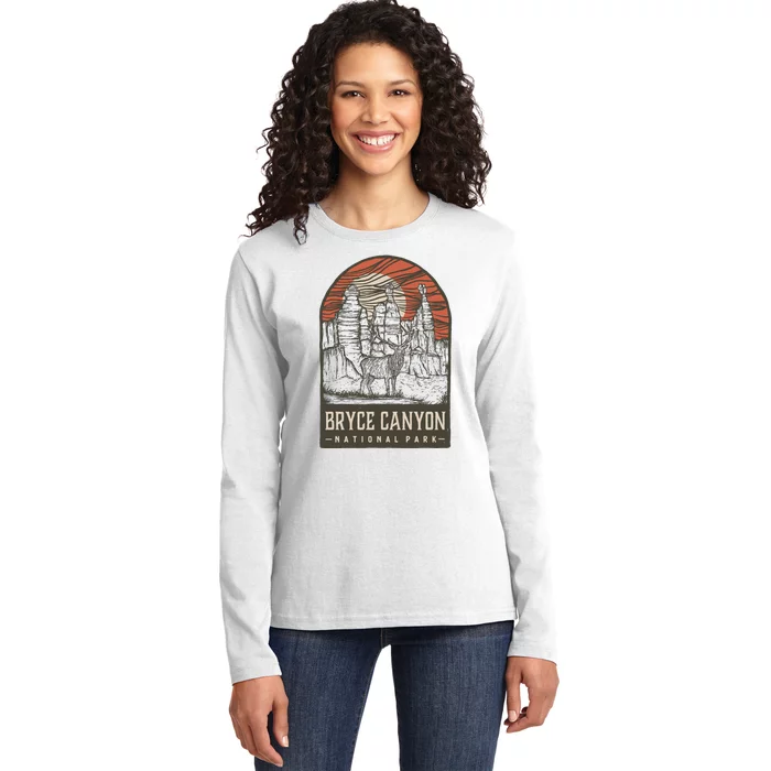 Bryce Canyon National Park Ladies Long Sleeve Shirt