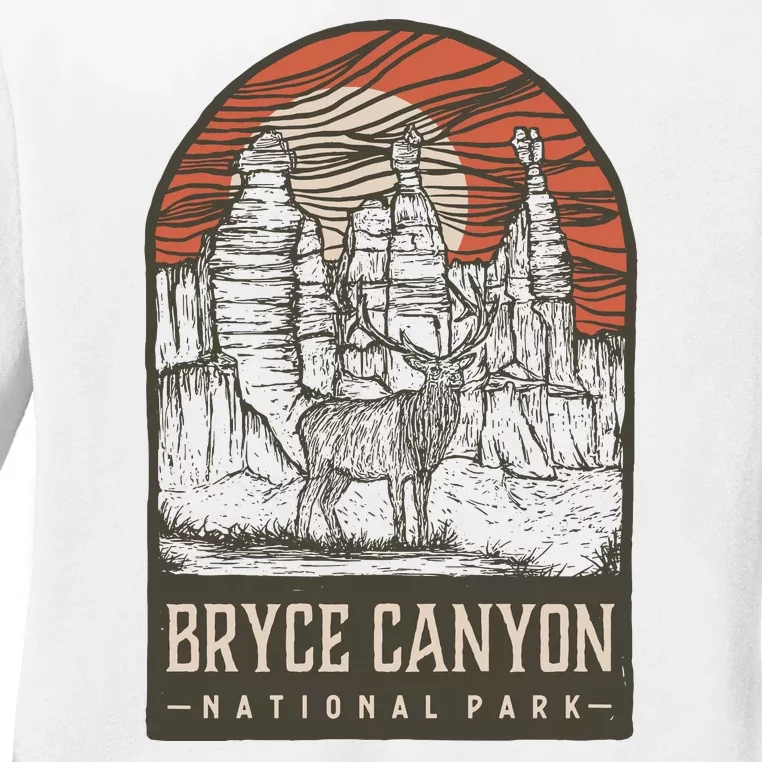 Bryce Canyon National Park Ladies Long Sleeve Shirt