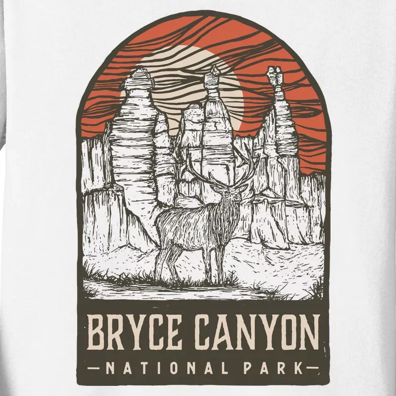 Bryce Canyon National Park Kids Long Sleeve Shirt