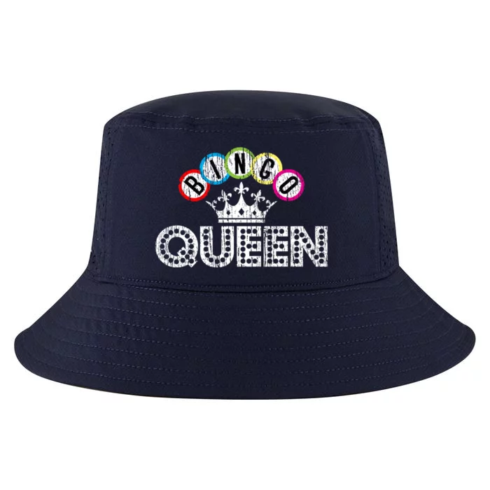 Bingo Casino Night Crown Bingo Queen Gift Cool Comfort Performance Bucket Hat