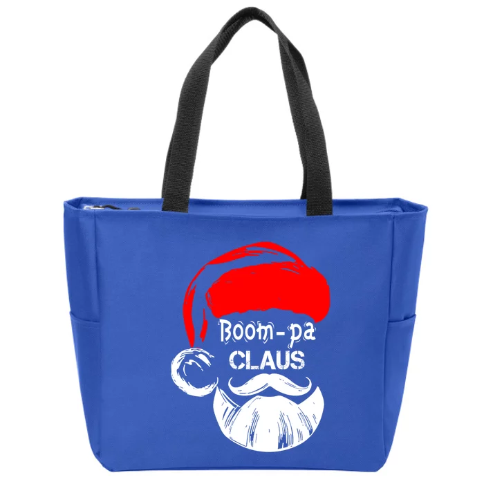 Boompa Claus New Christmas Santa Claus Gift Zip Tote Bag