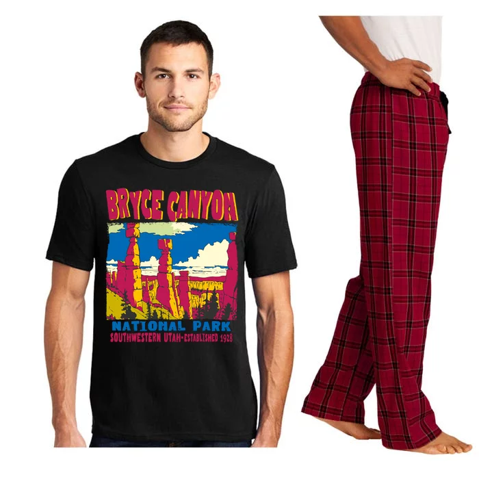 Bryce Canyon National Park Hoodoos Vintage Pajama Set