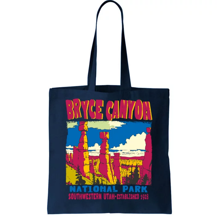 Bryce Canyon National Park Hoodoos Vintage Tote Bag