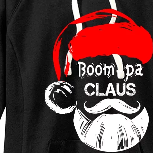 Boompa Claus New Christmas Santa Claus Cool Gift Women's Fleece Hoodie