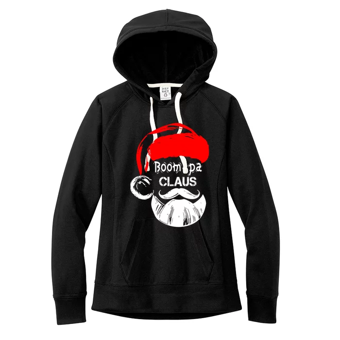 Boompa Claus New Christmas Santa Claus Cool Gift Women's Fleece Hoodie