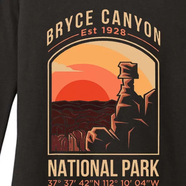 Bryce Canyon National Park Us Utah State Womens CVC Long Sleeve Shirt