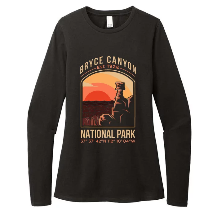 Bryce Canyon National Park Us Utah State Womens CVC Long Sleeve Shirt