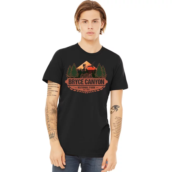 Bryce Canyon National Park Utah USA Desert Vacation Souvenir Premium T-Shirt