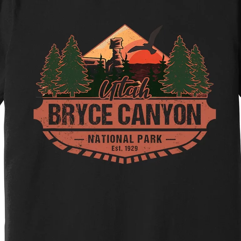 Bryce Canyon National Park Utah USA Desert Vacation Souvenir Premium T-Shirt