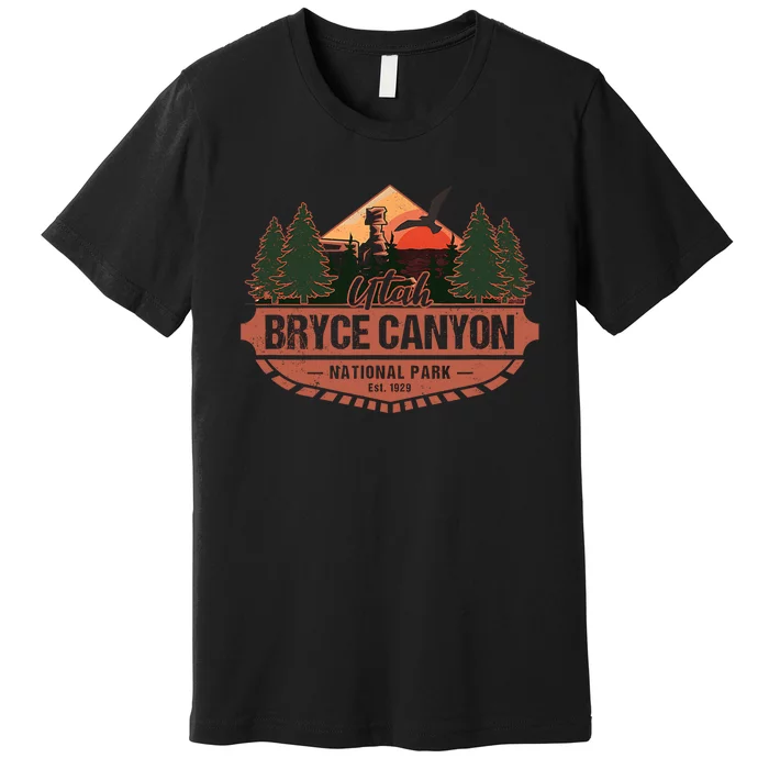 Bryce Canyon National Park Utah USA Desert Vacation Souvenir Premium T-Shirt