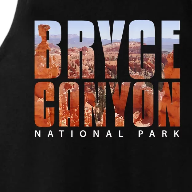 Bryce Canyon National Park Souvenir Gift Camping Hiking Ladies Tri-Blend Wicking Tank