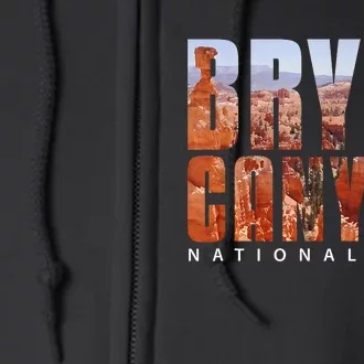 Bryce Canyon National Park Souvenir Gift Camping Hiking Full Zip Hoodie