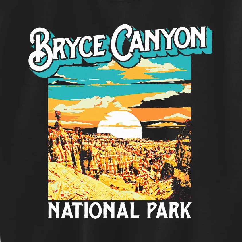 Bryce Canyon National Park Utah Hoodoos Kids Sweatshirt