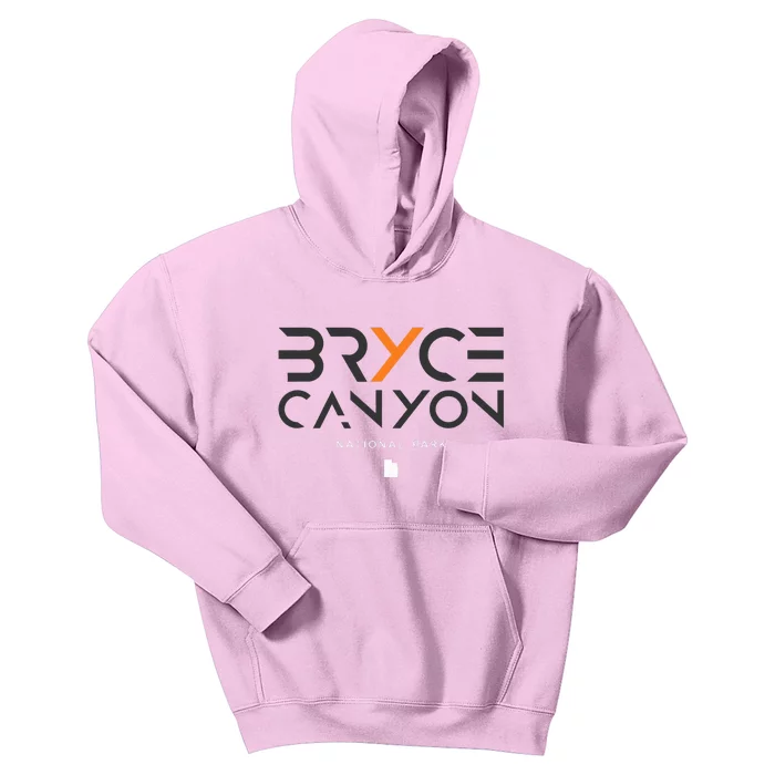 Bryce Canyon National Park Utah Tonal Kids Hoodie