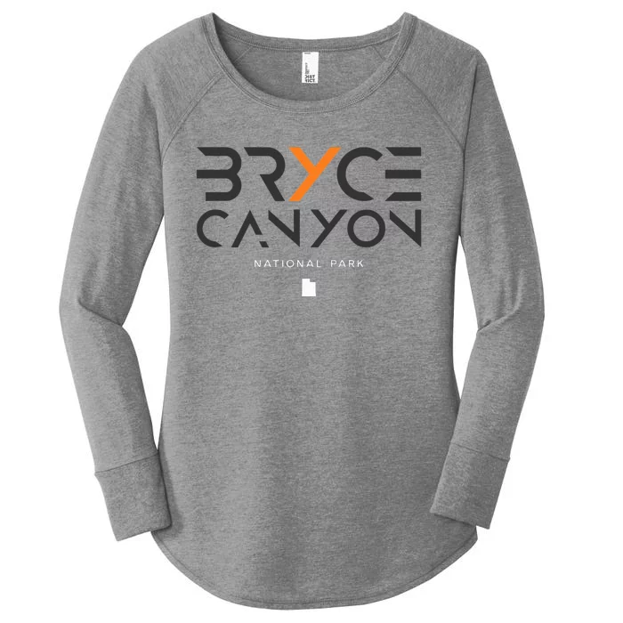 Bryce Canyon National Park Utah Tonal Women's Perfect Tri Tunic Long Sleeve Shirt