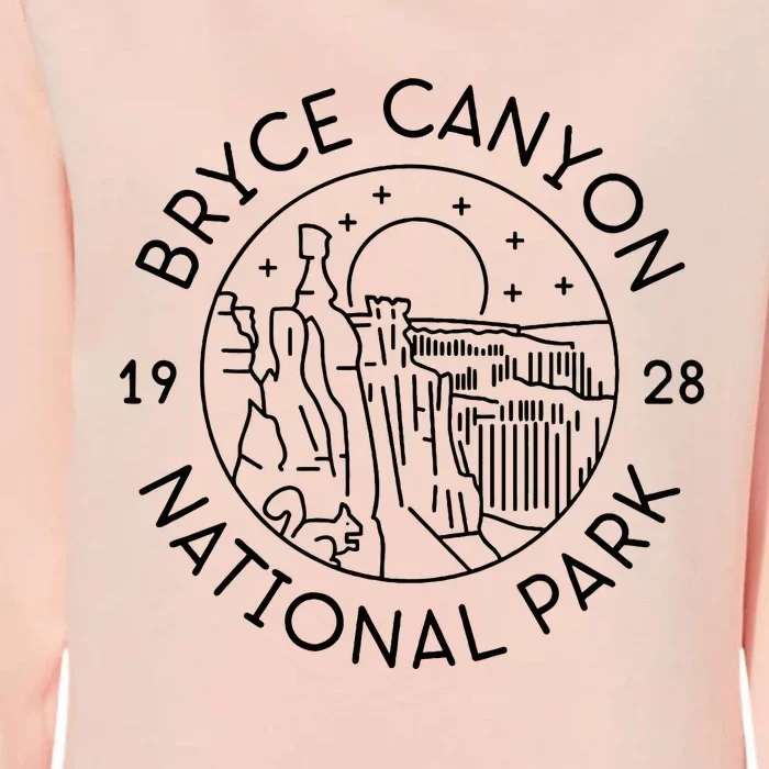 Bryce Canyon National Park 1928 Utah Womens California Wash Sweatshirt