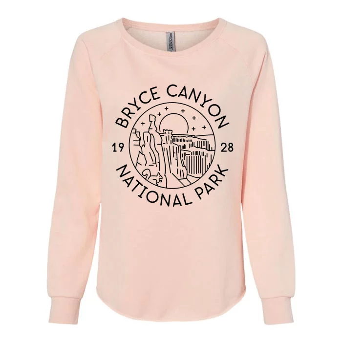 Bryce Canyon National Park 1928 Utah Womens California Wash Sweatshirt