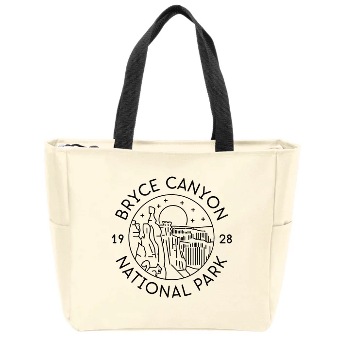 Bryce Canyon National Park 1928 Utah Zip Tote Bag