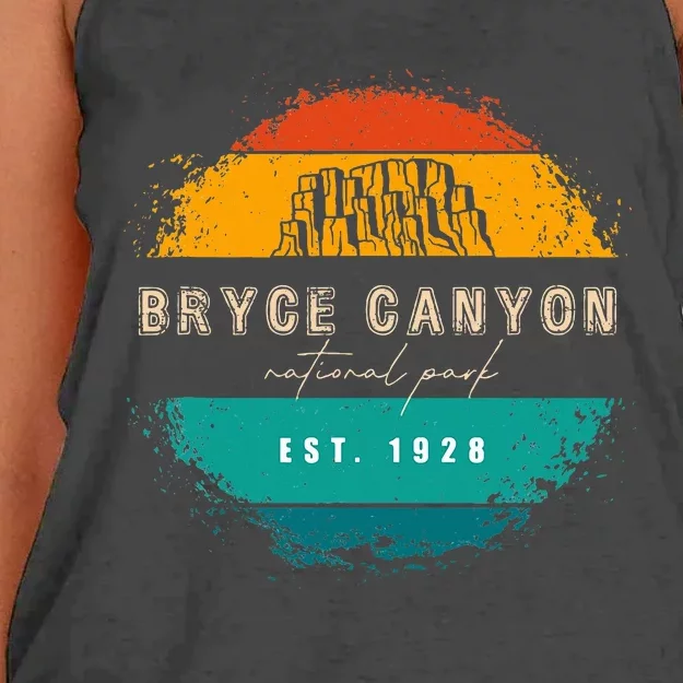 Bryce Canyon National Park Utah Women's Knotted Racerback Tank