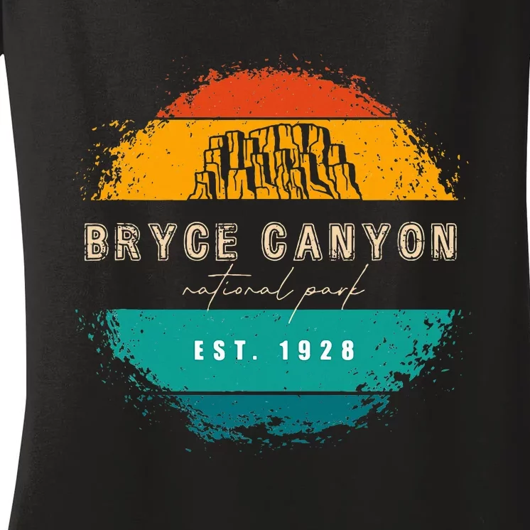 Bryce Canyon National Park Utah Women's V-Neck T-Shirt