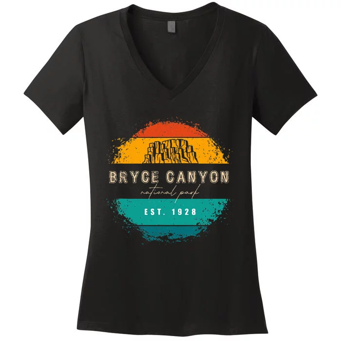 Bryce Canyon National Park Utah Women's V-Neck T-Shirt