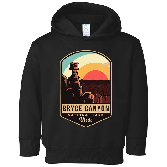 Bryce Canyon National Park Hiking Utah Tourist Souvenirs Toddler Hoodie