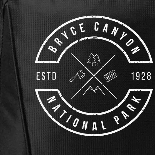 Bryce Canyon National Park Utah Emblem Souvenirs Ut City Backpack