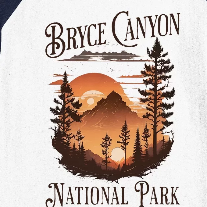 Bryce Canyon National Park Baseball Sleeve Shirt