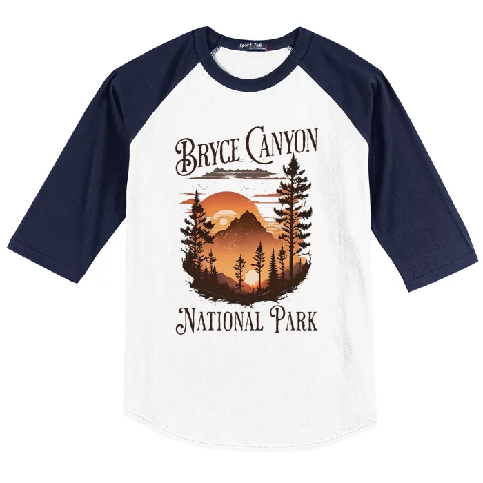 Bryce Canyon National Park Baseball Sleeve Shirt