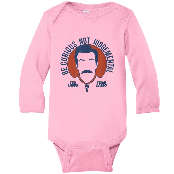 Be Curious Not Judgemental Baby Long Sleeve Bodysuit