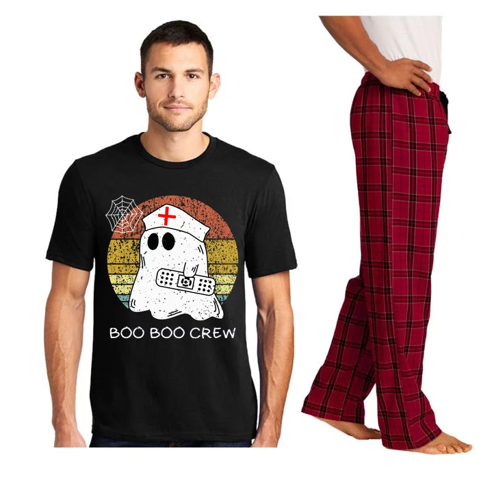 BooBoo Crew Nurse Healthcare Halloween Party Pajama Set