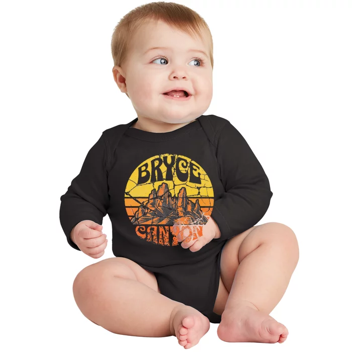 Bryce Canyon National Park Baby Long Sleeve Bodysuit