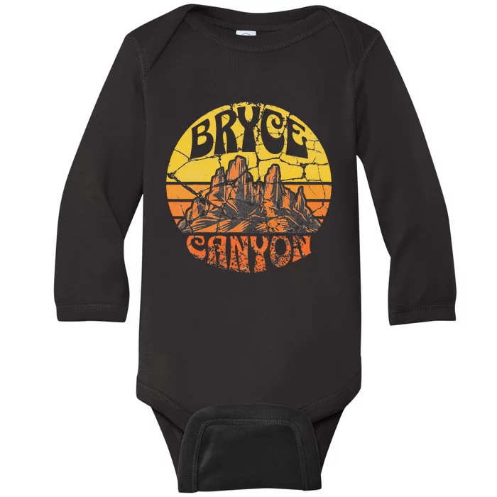 Bryce Canyon National Park Baby Long Sleeve Bodysuit