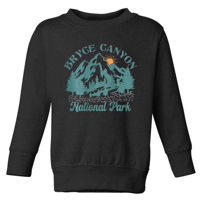 Bryce Canyon National Park Adventure Toddler Sweatshirt