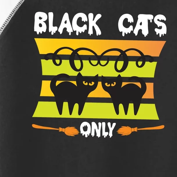 Black Cats Only Toddler Fine Jersey T-Shirt