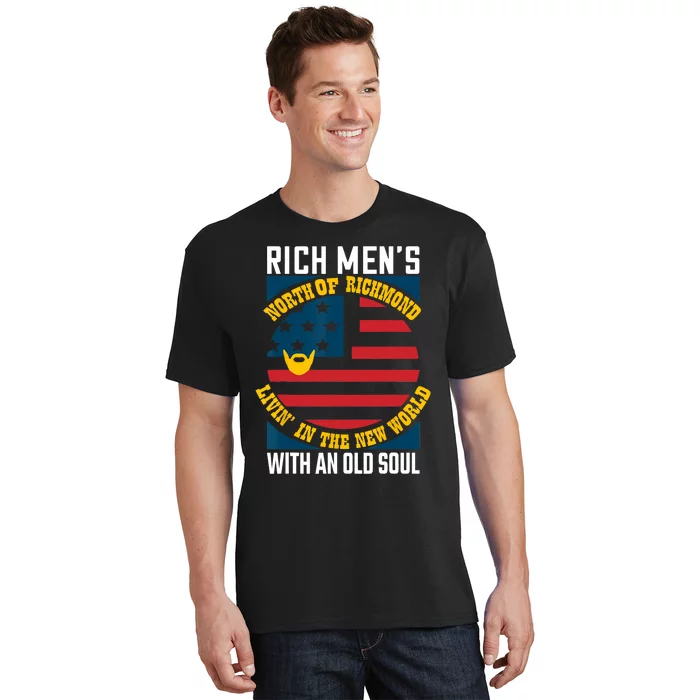 Blue Collar Oliver Anthony Rich Men North Of Richmond Livin In The New World T-Shirt