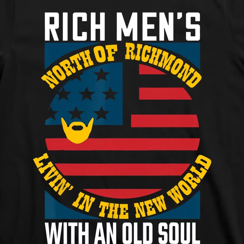 Blue Collar Oliver Anthony Rich Men North Of Richmond Livin In The New World T-Shirt