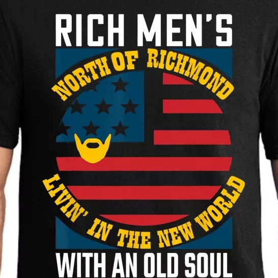 Blue Collar Oliver Anthony Rich Men North Of Richmond Livin In The New World Pajama Set