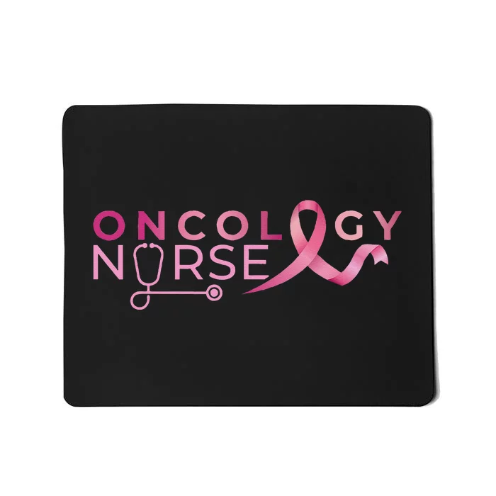 Breast Cancer Oncology Nurse Mousepad