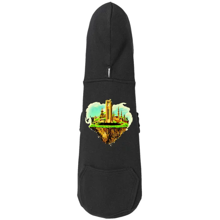 Beirut City On Floating Land Doggie 3-End Fleece Hoodie