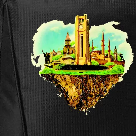 Beirut City On Floating Land City Backpack