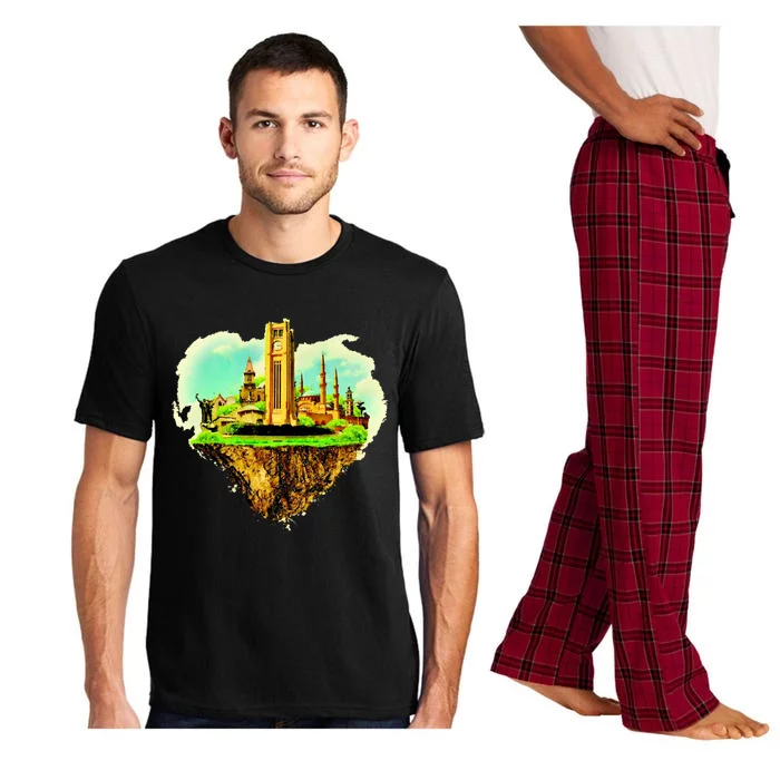 Beirut City On Floating Land Pajama Set