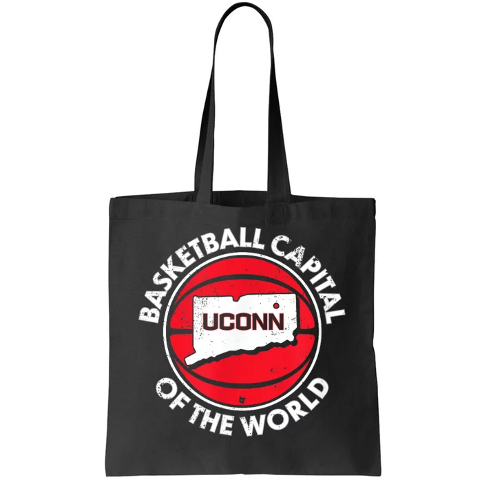 Basketball Capital Of The World Connecticut Tote Bag