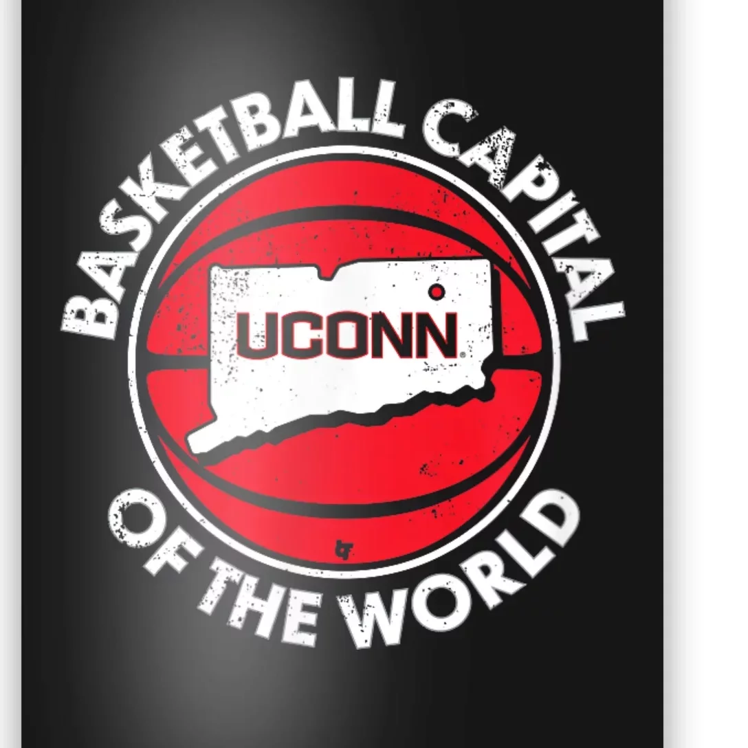 Basketball Capital Of The World Connecticut Poster