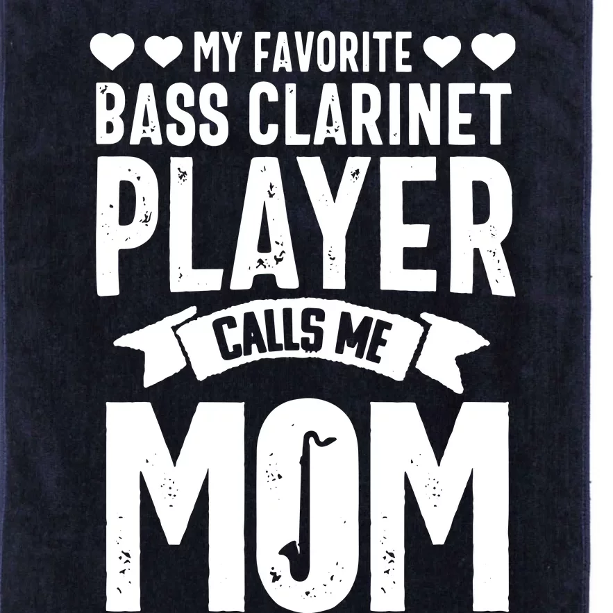 Bass Clarinet Player Funny Music Instrument Marching Band Platinum Collection Golf Towel